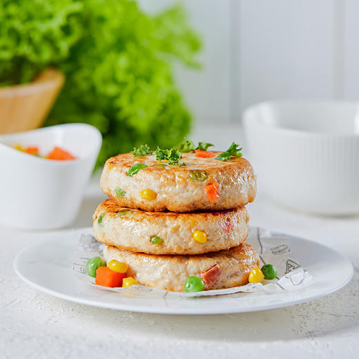 蔬菜鸡肉饼720g*2 商品图1