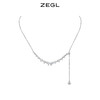 ZEGL蝴蝶结Y型项链女生高级感小众设计感2023年新款潮锁骨链配饰 商品缩略图6