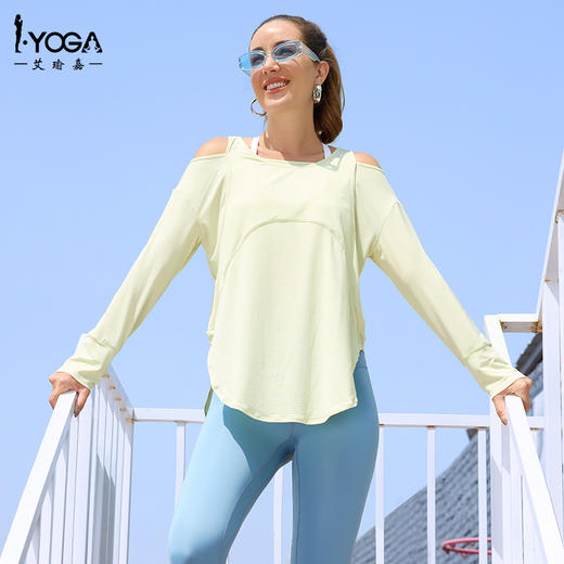 IYOGA瑜伽健身罩衫长袖CX024 商品图4