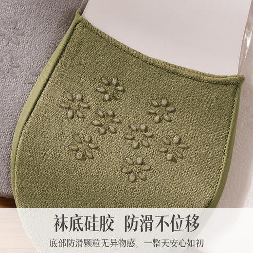 【8双装！隐形无痕冰丝袜】吊带船袜女夏季薄款冰丝防滑不掉跟浅口隐形袜女纯棉底高跟鞋袜子 商品图6