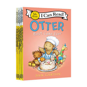 【2-5岁 I Can Read精选】 Otter 水獭系列 7册 贴近生活 学习日常用词分级阅读 亲子阅读英语启蒙入门图画书