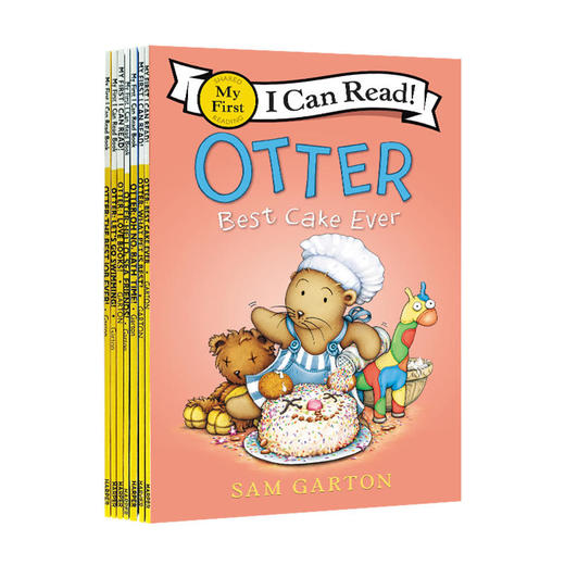 【2-5岁 I Can Read精选】 Otter 水獭系列 7册 贴近生活 学习日常用词分级阅读 亲子阅读英语启蒙入门图画书 商品图0