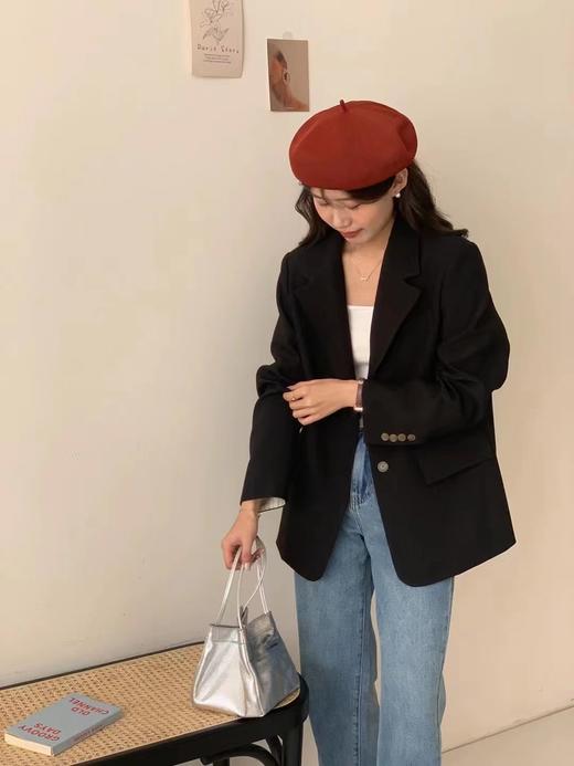 老米群专享秒杀！无退换🎈🎈🎈5分钟内支付有效。 飒飒的西装一定要入几件！《韩代同款 GAO品质西装外套》版型超洋气哈，一秒get博主风~~WT230414D  虢 商品图8