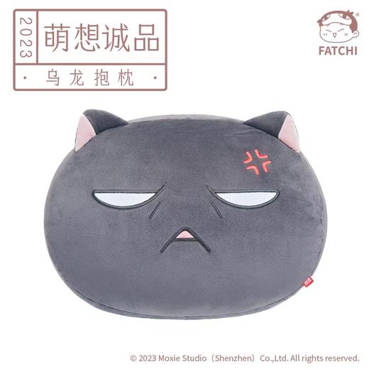 【和善乌龙抱枕】如果历史是一群喵肥志官方周边毛绒靠垫头枕背枕 商品图2