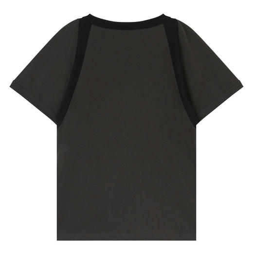 GUCCI 古驰 男童深灰色棉质印花短袖T恤 713864XJEZH 商品图1