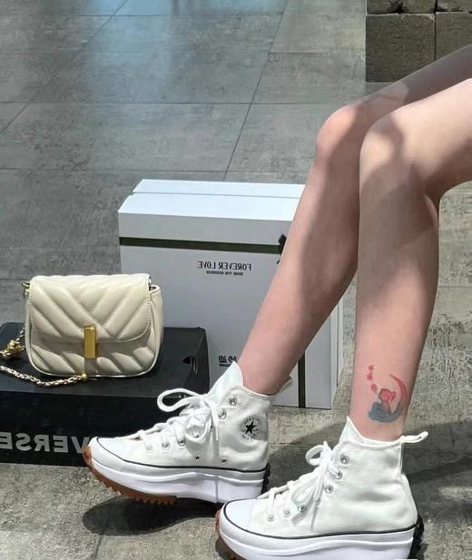 【匡威】Run Star Hike女高帮厚底鞋 商品图2