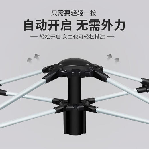 何大屋四面露营帐篷HDW1504【CZ】 商品图3