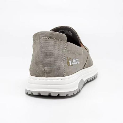 源之民春夏新款雨绸布面休闲男鞋 商品图5