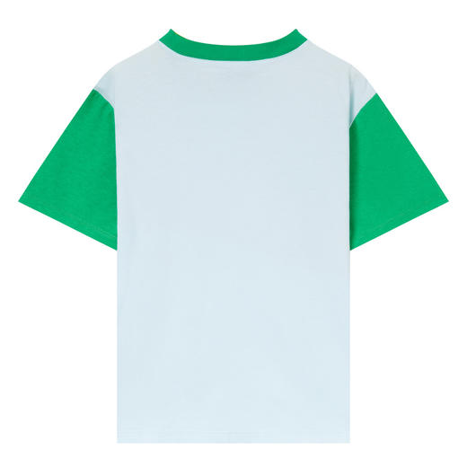 GUCCI 古驰 童装棉质圆领T恤短袖GG标志logo字母印花上衣 575114XJEY6 商品图1