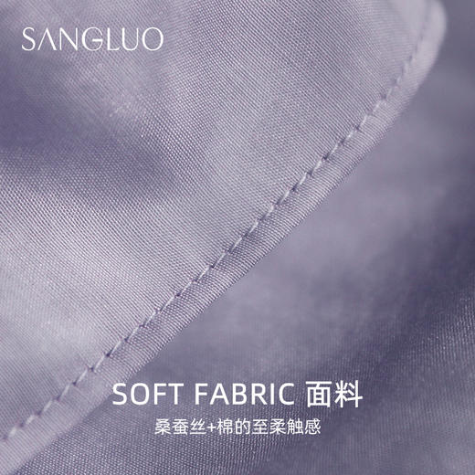 【积分兑换】我和春日有个约会∣SANGLUO桑蚕丝新疆棉可爱居家外穿睡衣三件套 商品图2