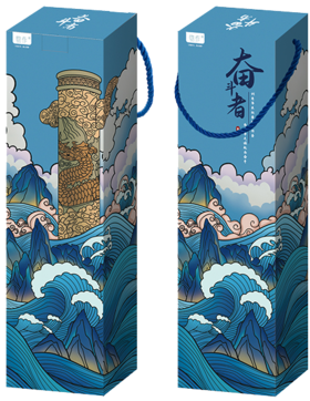 【团购展示】物作奋斗者（金色）8084 (整箱发货）