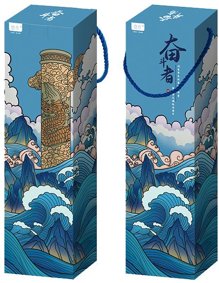 【团购展示】物作奋斗者（金色）8084 (整箱发货） 商品图0