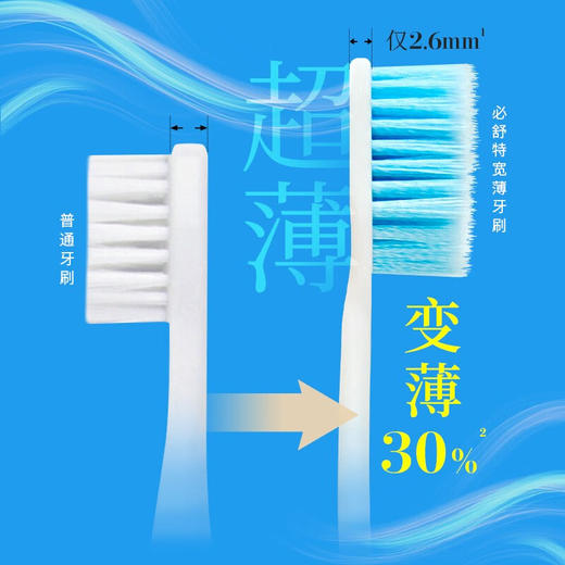 必舒特超薄螺旋毛牙刷 商品图3