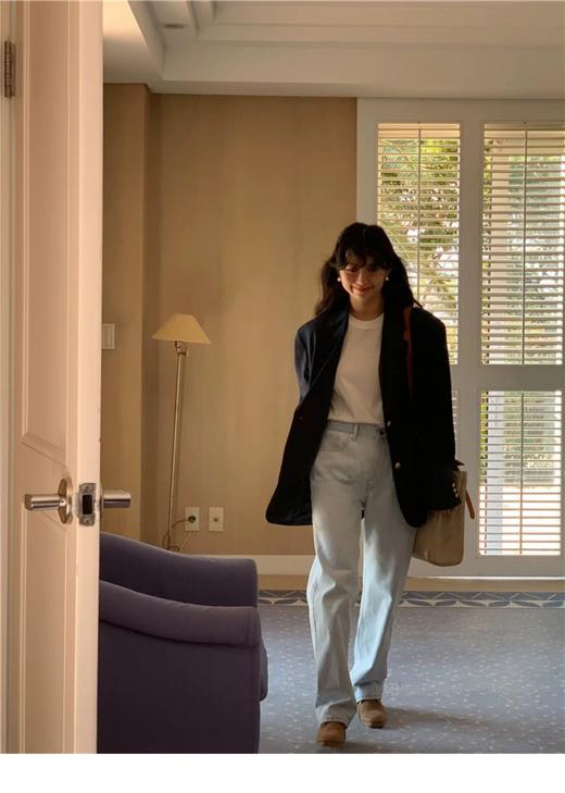 老米群专享秒杀！无退换🎈🎈🎈5分钟内支付有效。 飒飒的西装一定要入几件！《韩代同款 GAO品质西装外套》版型超洋气哈，一秒get博主风~~WT230414D  虢 商品图7