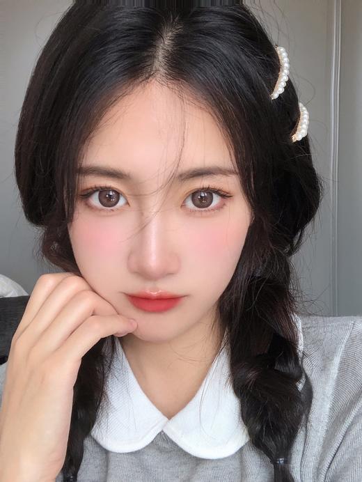 clairecolor 方糖夹心 棕巧 14.5mm 年抛 含硅水凝胶 商品图1