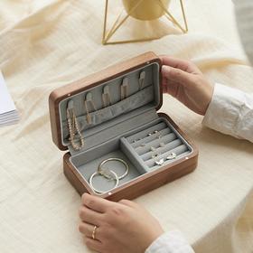 良白黑巧首饰盒 黑胡桃木/樱桃木【本商品不支持用券】