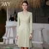 IWY/收腰显瘦连衣裙女高端设计感气质职业工作服ol裙子通勤装Q840 商品缩略图0