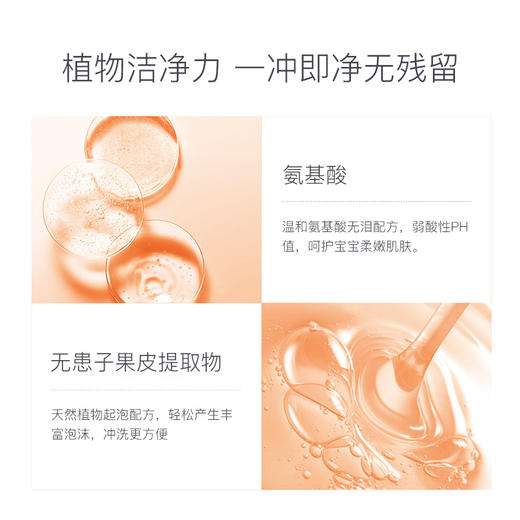 嗳乐蓓贝婴幼儿花蕾洗发沐浴露200ml 商品图3