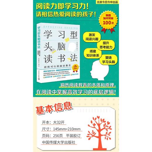 学习型头脑读书法 持续可行的阅读教育  商品图1