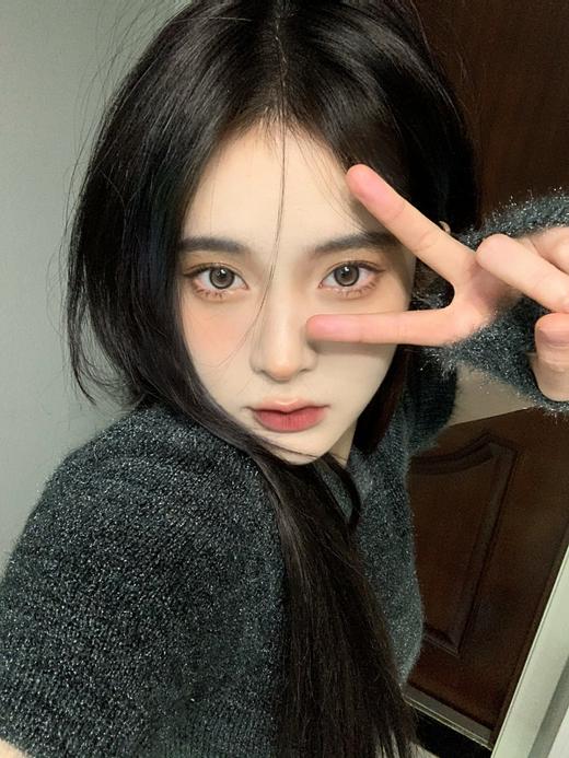 clairecolor 泪珠珠棕 14.5mm 年抛 含硅水凝胶 商品图4