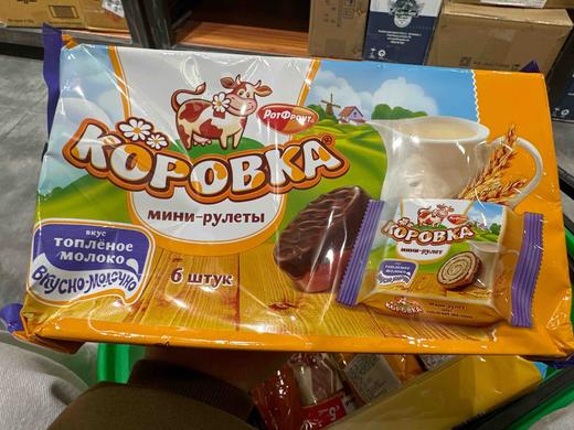 小牛牌牛奶味蛋糕卷210g 商品图3