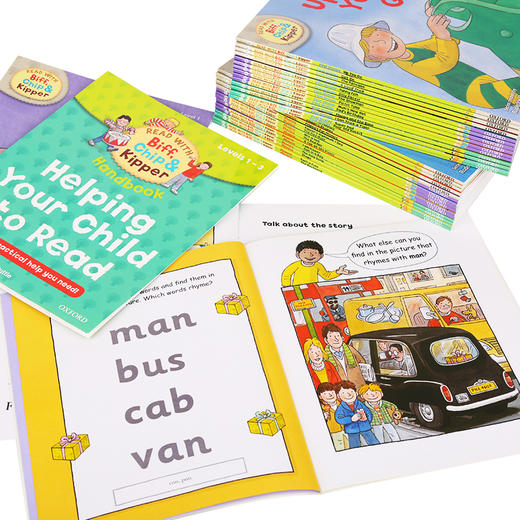 【点读版/英文原版】小彼恩牛津阅读树Home Learning 1-3级 33册 袋装 商品图2