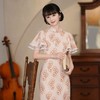 夏季新款，国风改良新中式旗袍女年轻款气质小个子夏季连衣裙GSJ-2318 商品缩略图4
