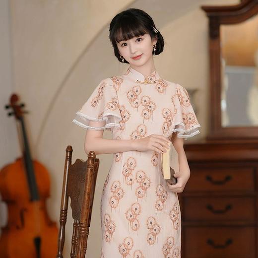 夏季新款，国风改良新中式旗袍女年轻款气质小个子夏季连衣裙GSJ-2318 商品图4