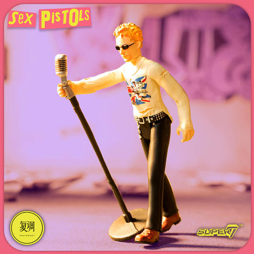 现货 Super7 性手枪 Sex Pistols 挂卡 系列1 朋克摇滚 商品图1