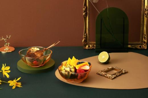 【团购展示】玻礼多蜜海棠耐热餐具两件套W-HT/L2（整箱发货） 商品图0