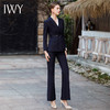 IWY/高级感时尚简约藏青色职业套裤新款女秋季通勤西服外套CP1781 商品缩略图4