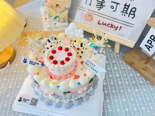 立体奶油霜小动物加高款 商品图0