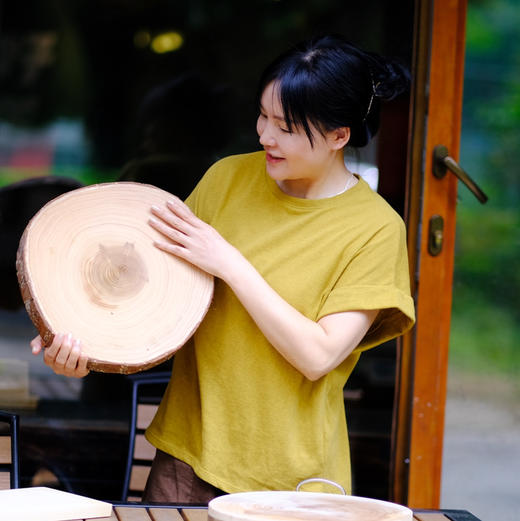 拍前联系客服，会保养再拍， 舌尖上的中国推荐，银杏木菜板，30年整木制作天然材质自带抑菌耐砍耐剁（5-7天发货） 商品图2