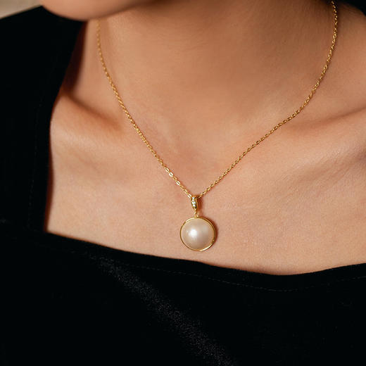 Manreya玛芮雅女王时代马贝珍珠项链 商品图3