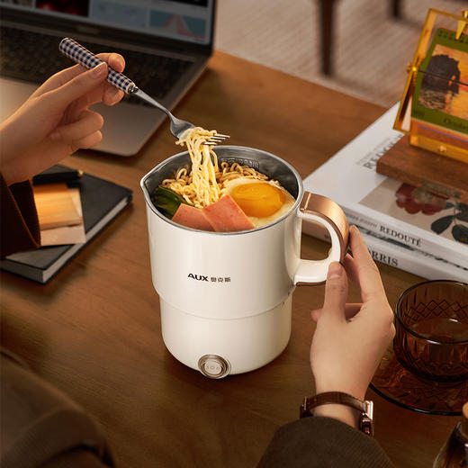 奥克斯可折叠烧水壶旅行便携式出差电热烧水杯迷你mini小型一单人 商品图1