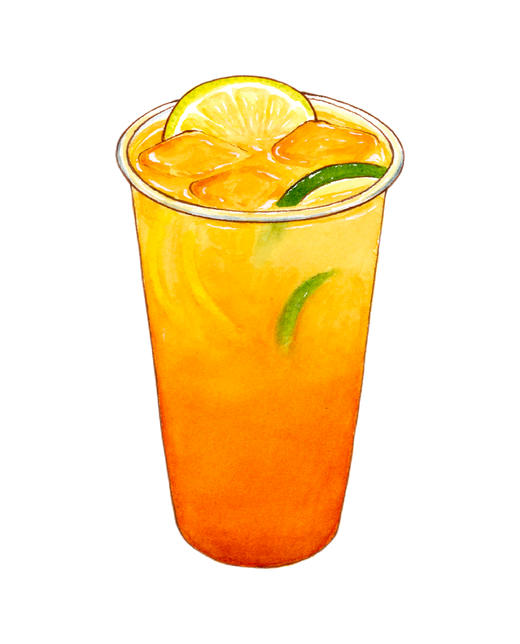 柚绿柠檬冰萃茶 商品图0