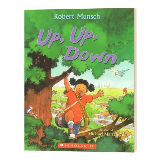 英文原版 Robert Munsch Up Up Down 爬上爬下 蒙施爷爷讲故事系列 英文版 商品图1