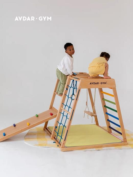 【品牌直供】AVDAR山毛榉木彩虹攀爬架 商品图4