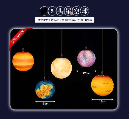 5头星空球（运费自理） 商品图0