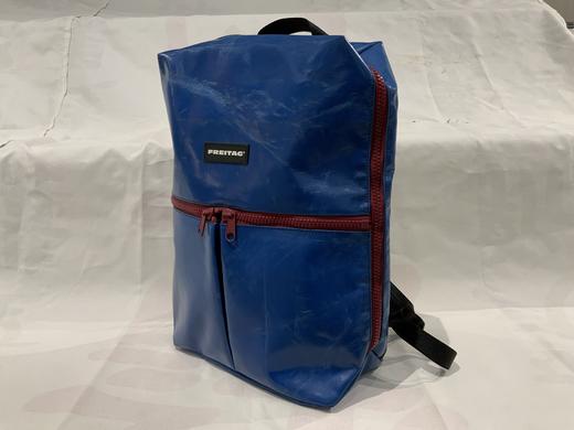 FREITAG/F49/FRINGE 双肩包 蓝皮红色拉链 商品图2