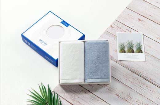 【团购展示】 甄柔抗菌毛巾双条装礼盒  J2702-B 商品图0