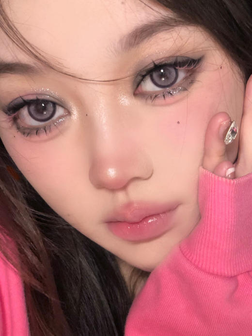 clairecolor 糖芋小宝 紫 14.5mm 年抛 含硅水凝胶 商品图2