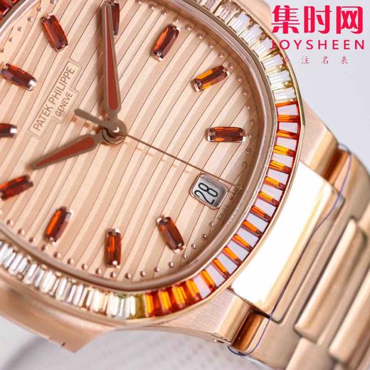 GR百达翡丽Nautilus 鹦鹉螺珠宝7118系列 女士机械腕表 商品图3