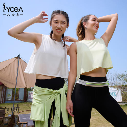 IYOGA瑜伽运动无垫垫上衣背心B062 商品图3