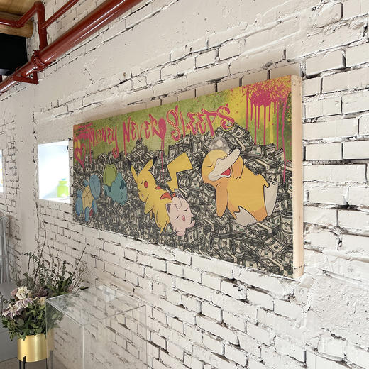 kenny_z版画《Money Never Sleeps》16版 商品图5