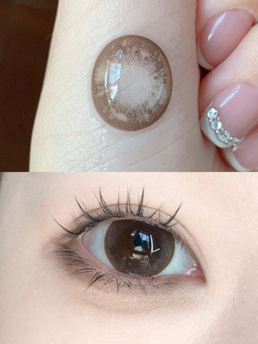 claire color 爆浆蜜糖 巧 14.5mm 年抛 含硅水凝胶 商品图9