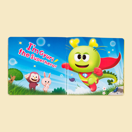 【双语】小彼恩点读书 古力小超人 12册 彩虹兔1辑 送超人披风视频资源 情景
故事书 幼儿早教启蒙认知 毛毛虫点读笔配套书（不带笔） 商品图6