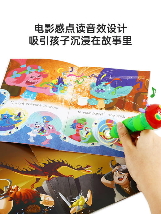 【双语】小彼恩点读书环球英语分级阅读套装56册4-12岁双语动画故事绘本小学英语词汇句型表达毛毛虫点读笔配套书 （不带笔） 商品图4