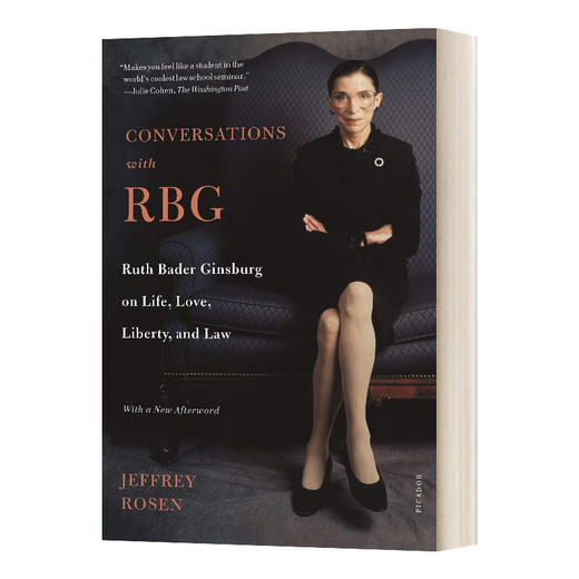英文原版 Conversations With RBG 金斯伯格访谈录 RBG 给未来世代的声音 英文版 进口英语原版书籍 商品图0