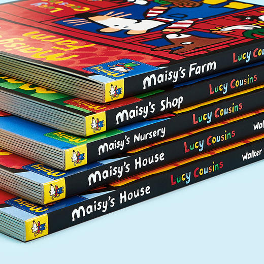 【英文原版】小彼恩小鼠波波趣味场景游戏书 套装4册 英文原版 点读版Maisy Complete with Durable Play Scene 商品图3